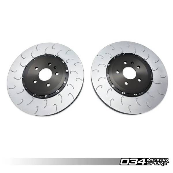 Zweiteiliges schwimmendes Vorderachs-Bremsscheibenkit 034Motorsport für Audi RS3 8Y