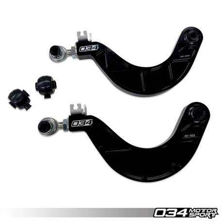 Bras de suspension 034Motorsport arrière supérieurs réglables, VAG PQ35, MQB/MQB EVO