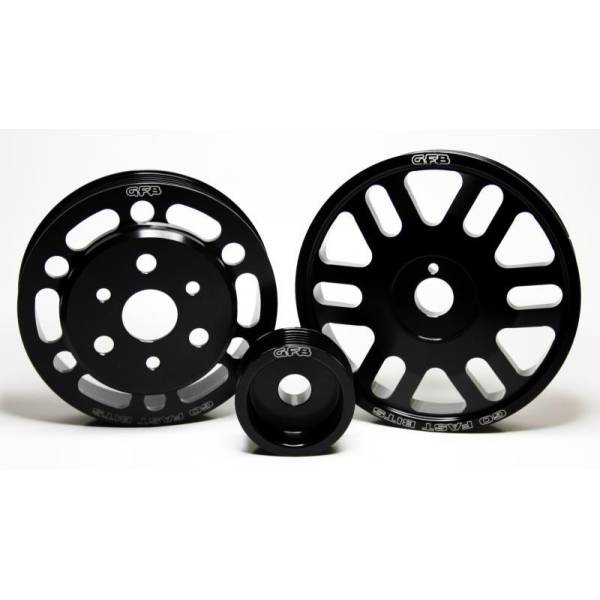 Leichtbau-Riemenscheiben-Kit aus Aluminium GFB