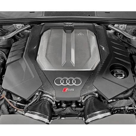 Cache Moteur en Fibre de Carbone pour Audi C8 RS6/RS7 - 034Motorsport