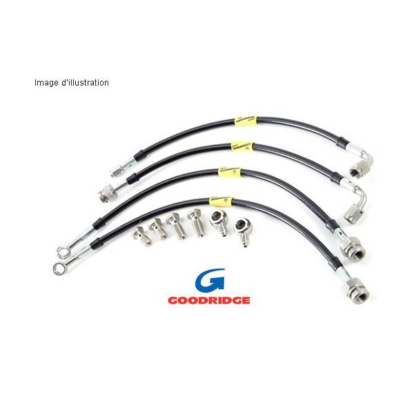 Brake hoses Goodridge for Mazda 323 4WD Turbo