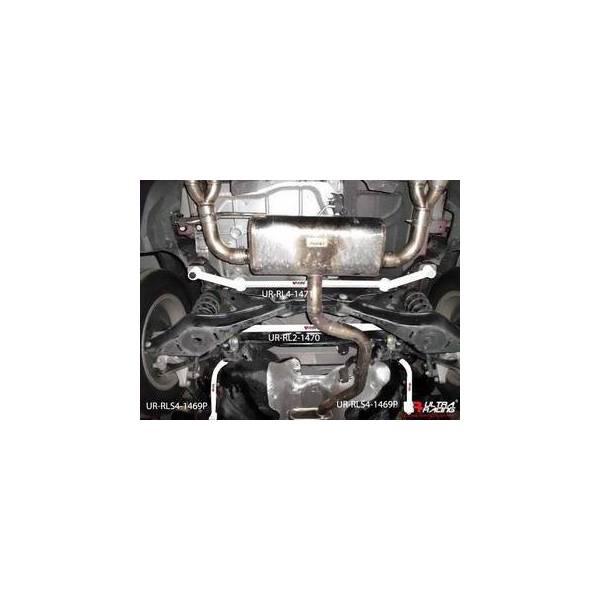 Rear lower bar UR Audi Q3 11+ 2.0TFSI/TDI