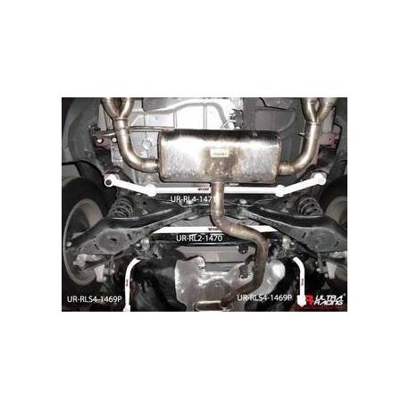 Rear lower bar UR Audi Q3 11+ 2.0TFSI/TDI