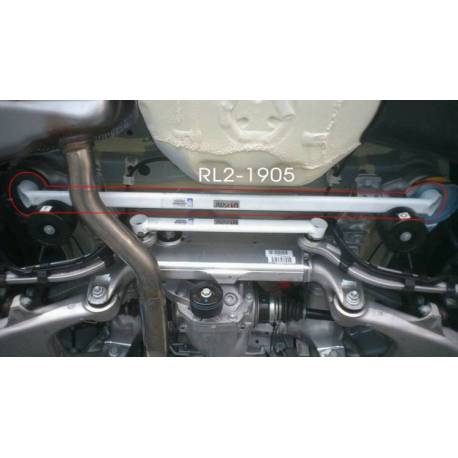Rear lower bar UR BMW 520i 10+ F10/F18