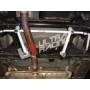 Rear lower bar UR Mitsubishi Launch 07+ /Sportback