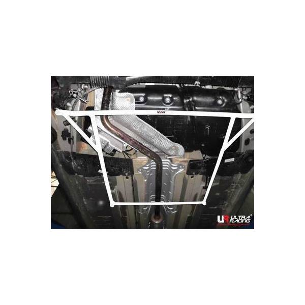 Rear lower bar UR Peugeot 3008 09+ 1.6