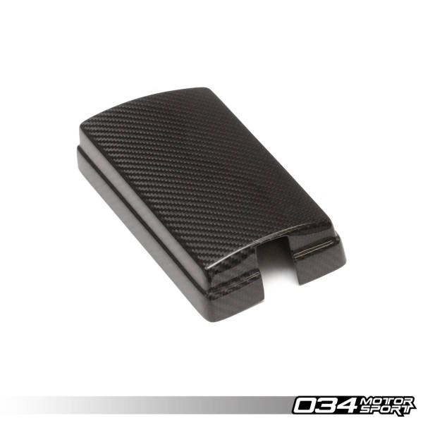 Tapa de caja de fusibles de fibra de carbono VW / Audi 034Motorsport