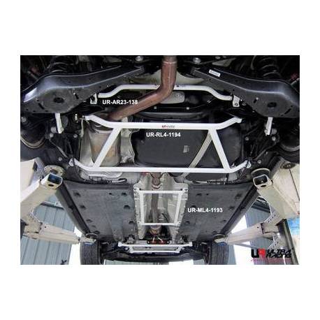 Rear lower bar UR VW Golf 6 / Scirocco 08+ / Audi A3 8P