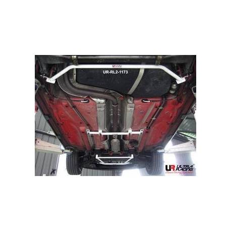Rear lower bar UR VW Polo 02-13 9N/6R/GTI