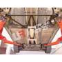 Rear lower bar UR Volvo S60/S80/V70