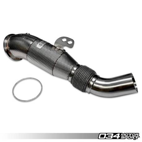 Catalizador de competición de acero inoxidable 034Motorsport para BMW F2x/F3x B58