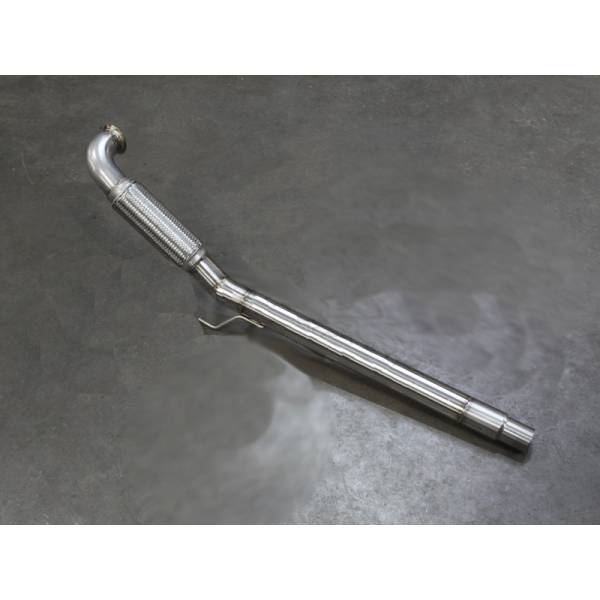 Downpipe + Kat-Ersatzrohr Darkside für VAG 2.0TDI 136 PS mit Kat