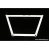 Lower bar before UR Chevrolet Cruze 08+ 1.8/2.0D