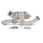 Downpipe + catalizador deportivo 300cls Wagner Tuning para Honda Civic FK7 1,5VTec 500001029