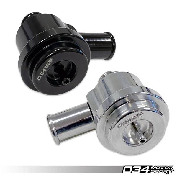 Valvola pop-off 034 Motorsport colore alluminio per motori 1.8T, 2.7T o 2.2T VAG