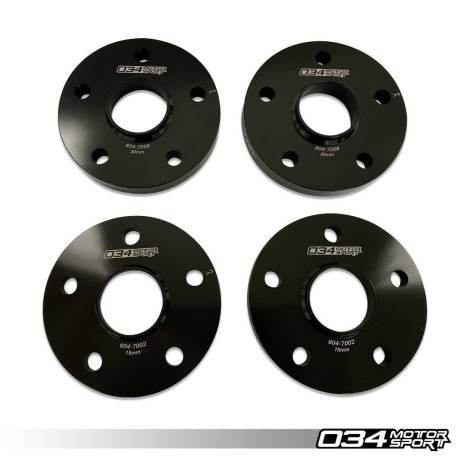 Kit élargisseurs de voie Dynamic+ Flush 034Motorsport Volkswagen Golf MK7, GTI (2012-2020)