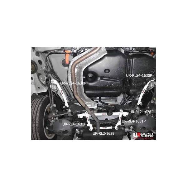 Side lower bars UR Lexus CT200H 11+ 1.8