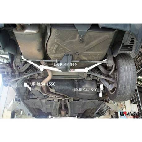 Side lower bars UR Peugeot 407 04-10 2.0