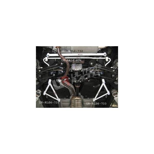 Side lower bars UR Subaru Impreza 08+ GH/GR +STI