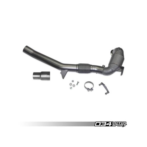 034Motorsport stainless steel racing exhaust pipe for Golf GTI Mk8