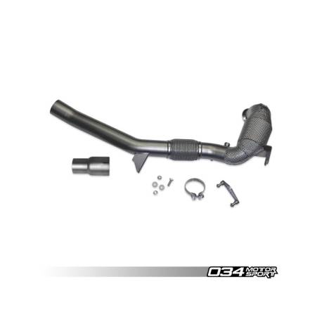 034Motorsport stainless steel racing exhaust pipe for Golf GTI Mk8
