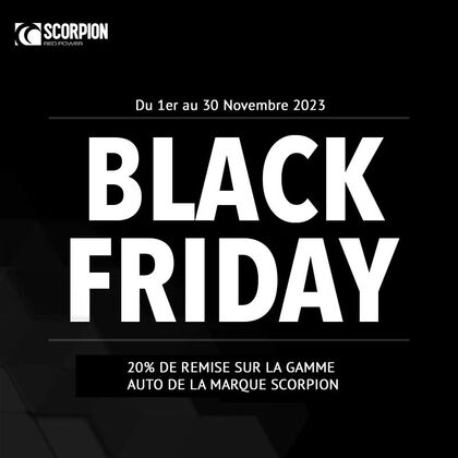 #blackfriday @scorpionexhausts sur Dynaparts.fr 20% de remise sur toute la gamme AUTO. Rendez-vous sur notre site internet dès aujourd'hui et jusqu'au 31 Novembre. Paiement Paypal Paylater ou 4x, mais aussi 2/3/4 ou 10x CB avec Alma !😃 #promo #exhaust #cliors #megane4rs #208gti #golfgti #audis3 #fastandfurious